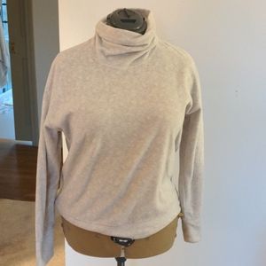 Off white turtle neck sweater